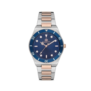 Bigotti Milano Stainless Steel Women's Watch Silver Rose Gold (BG.1.10104-4)