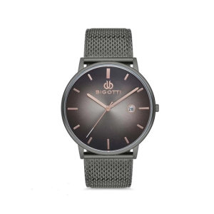 Bigotti Analog Stainless Steel Men's Watch Grey (BG.1.10120-5)