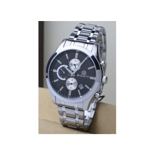 Bigotti Montre Homme's Stainless Steel Men's Watch Silver (BG.1.10130-2)