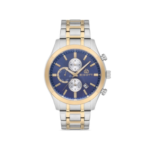Bigotti Milano Stainless Steel Men's Watch Two Tone (BG.1.10130-4)