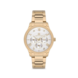 Bigotti Analog Stainless Steel Women's Watch Golden (BG.1.10134-3)