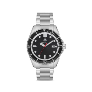 Bigotti Milano Stainless Steel Men's Watch Silver (BG.1.10162-1)