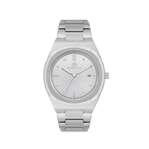 Bigotti Milano Stainless Steel Men's Watch Silver (BG.1.10164-4)