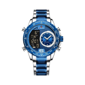 NaviForce Dual Time Working Men’s Watch Blue (NF-9199-3)