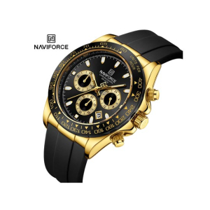 Naviforce Flex Chrono Edition Watch For Men Black (NF-8054-7)