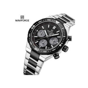 Naviforce Chrono Pioneer Watch For Men Black (Nf-8049-2)
