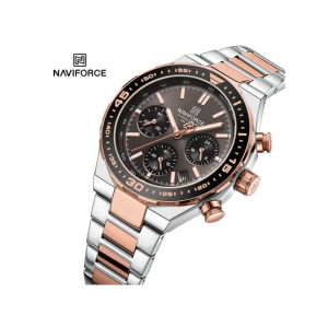 Naviforce Chrono Pioneer Watch For Men Black (Nf-8049-7)