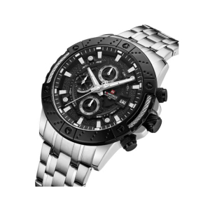 Naviforce Horizon Watch For Men Silver (NF-9227-6)