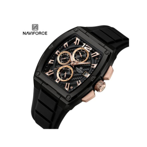 Naviforce Square Force Watch For Men Black (NF-8050-5)