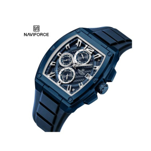 Naviforce Square Force Watch For Men Blue (NF-8050-3)