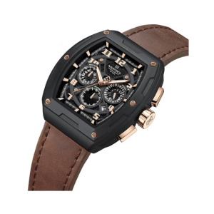 Naviforce Chrono Edge Watch For Men Brown (NF-8053-4)