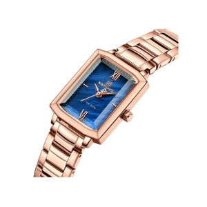 Naviforce Square Edition Watch For Women Rose Gold (NF-5039-11)