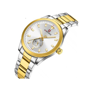 Naviforce Pursuit Chronograph Watch For Men Two Tone (NF-9231-7)