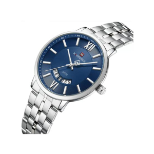 Naviforce Affinity Watch For Men Silver (NF-9238g-2)