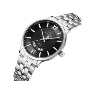 Naviforce Affinity Watch For Men Silver (NF-9238g-3)