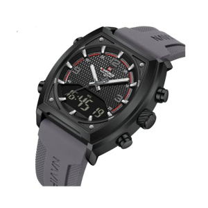 Naviforce Dual Master Watch For Men Grey (NF-9242-7)