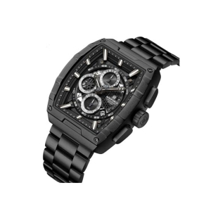 Naviforce Square Master Watch For Men Black (NF-8066-1)