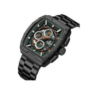 Naviforce Square Master Watch For Men Black (NF-8066-3)