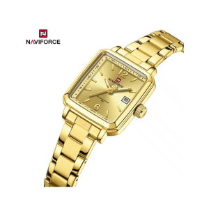 Naviforce Square Class Edition Watch For Couple Two Tone (NF-9252c-1)
