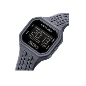 Naviforce Alphazone Watch For Men Dark Grey (NF-7116-8) 