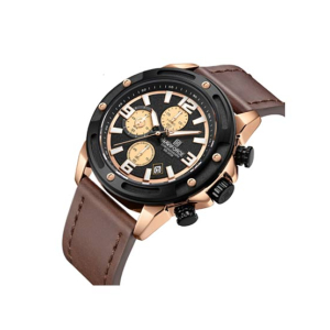 Naviforce Titan Chrono Edition Watch For Men Brown (NF-8074-7)