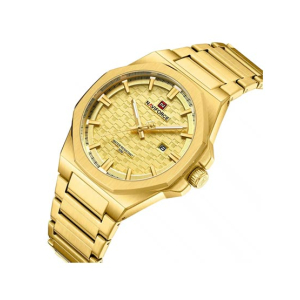 Naviforce Elan Watch For Men Golden (NF-9245-2)