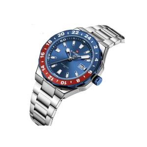 Naviforce Sterling Watch For Men Silver (NF-9249-4)