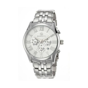 Bigotti Analog Stainless Steel Men's Watch Silver (BG.1.10045-1)