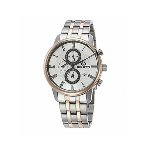 Bigotti Analog Stainless Steel Men's Watch Two-Tone (BG.1.10053-5)