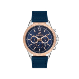 Bigotti Milano Men's Watch Dark Blue (BG.1.10246-5)