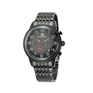 Bigotti Stainless Steel Men's Watch Black (BG.1.10042-5)