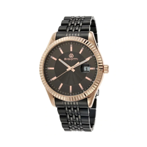 Bigotti Stainless Steel Men's Watch Black (BG.1.10078-3)