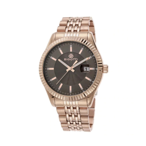 Bigotti Stainless Steel Men's Watch Rose Gold (BG.1.10078-4)