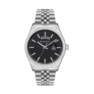 Bigotti Stainless Steel Men's Watch Silver (BG.1.10295-2)