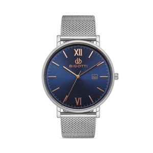 Bigotti Stainless Steel Men's Watch Silver (BG.1.10300-3)