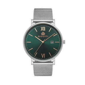 Bigotti Stainless Steel Men's Watch Silver (BG.1.10300-5)