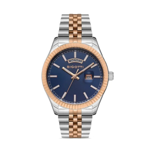 Bigotti Stainless Steel Men's Watch Two Tone (BG.1.10295-5)