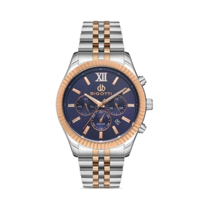 Bigotti Stainless Steel Men's Watch Two Tone (BG.1.10296-4)