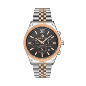Bigotti Stainless Steel Men's Watch Two Tone (BG.1.10296-5)
