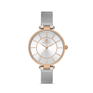 Bigotti Stainless Steel Women's Watch Silver (BG.1.10310-3)