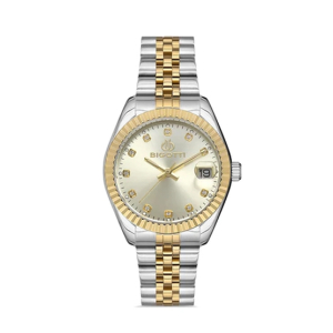Bigotti Stainless Steel Women's Watch Two Tone (BG.1.10293-4)