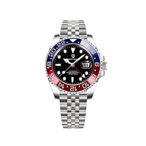 Benyar Pearl Dg5833gmt Jubilee Men's Watch Silver (pd-1662-3)