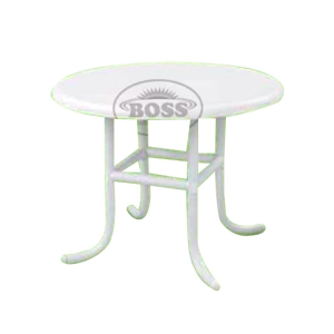Boss Craft UPVC Round Table (B-1121-WHT)