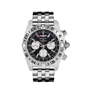 Breitling Chronomat GMT Men's Watch Silver (AB0413B9/BD17-383A)