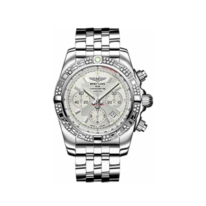 Breitling Chronomat Men's Watch Silver (AB0110AA/G684-375A)