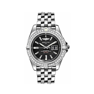 Breitling Galactic Men's Watch Silver (A49350LA/BA07-366A)