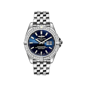 Breitling Galactic Men's Watch Silver (A49350LA/C929-366A)