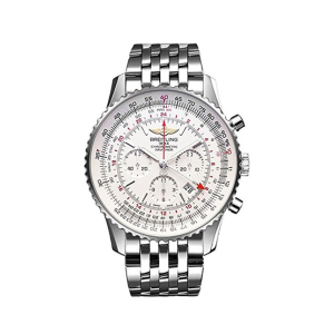 Breitling Navitimer GMT Men's Watch Silver (AB044121/G783-453A)