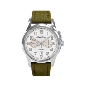Breitling Transocean Chronograph 1915 Men's Watch Green (AB141112/G799-106W)