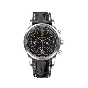 Breitling Transocean Chronograph Unitime Men's Watch Black (AB0510U6-BC26-760P)